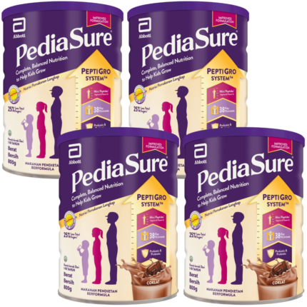 Pediasure 1-10 coco 4 cans
