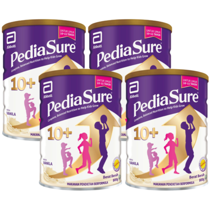 Pediasure 10+ Vanilla 4 Cans
