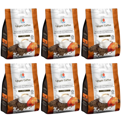DXN Lingzhi Coffee 3 in 1 (6 Packs)