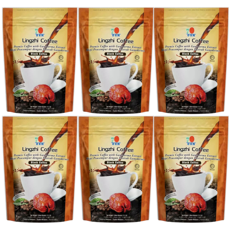 DXN Lingzhi Black Coffee 8 Packs