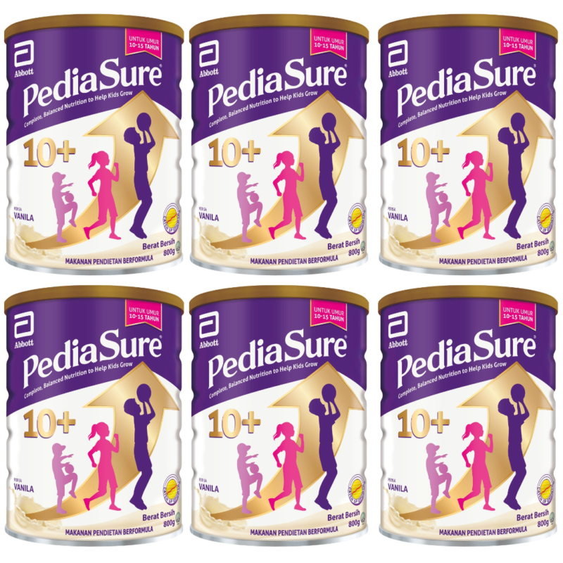 Pediasure 10+ Vanilla 6 Cans