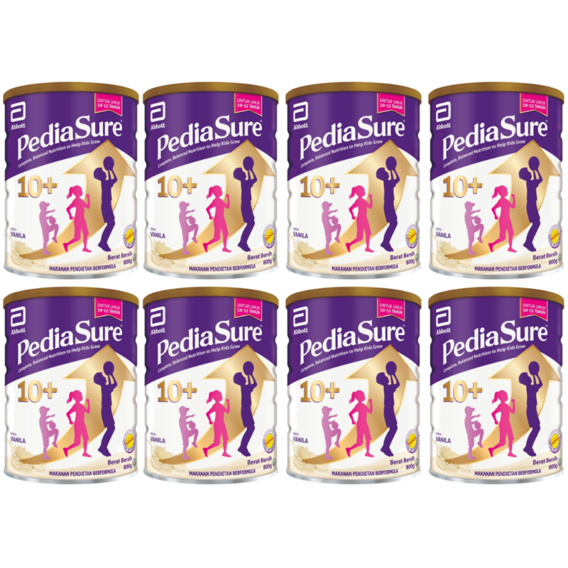 Pediasure 10+ Vanilla 8 Cans