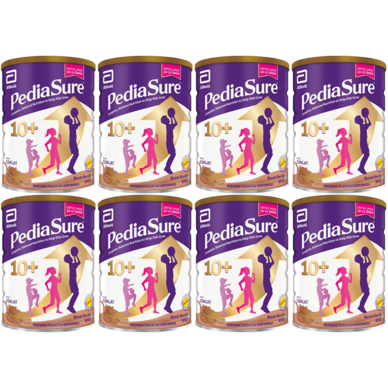 Pediasure 10+ Chocolate 8 Cans