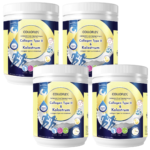ColloFlex Vanilla 400g 4 Tubs – Collagen & Colostrum for Joint, Bone & Gut Support