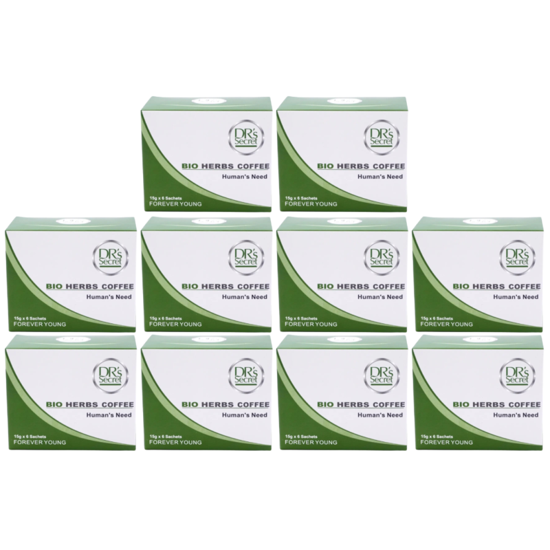 Drs Secret Bio Herbs Coffee 10 Boxes